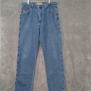 Wrangler Mens Jeans - PBR Original Western Classic 38 x 36